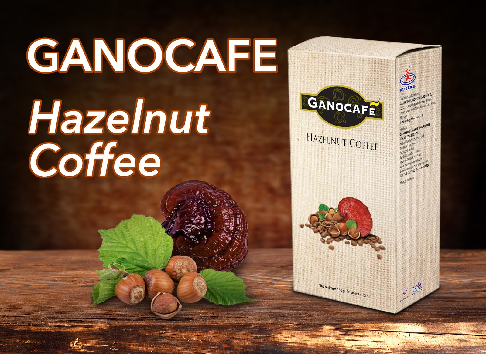 Gano Excel İstanbul GANOCAFE HAZELNUT COFFEE