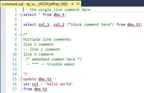 Комментирование в sql. Как написать комментарий в sql. Закомментировать в sql. Комментарии в sql. Комментарии в sql запросе.