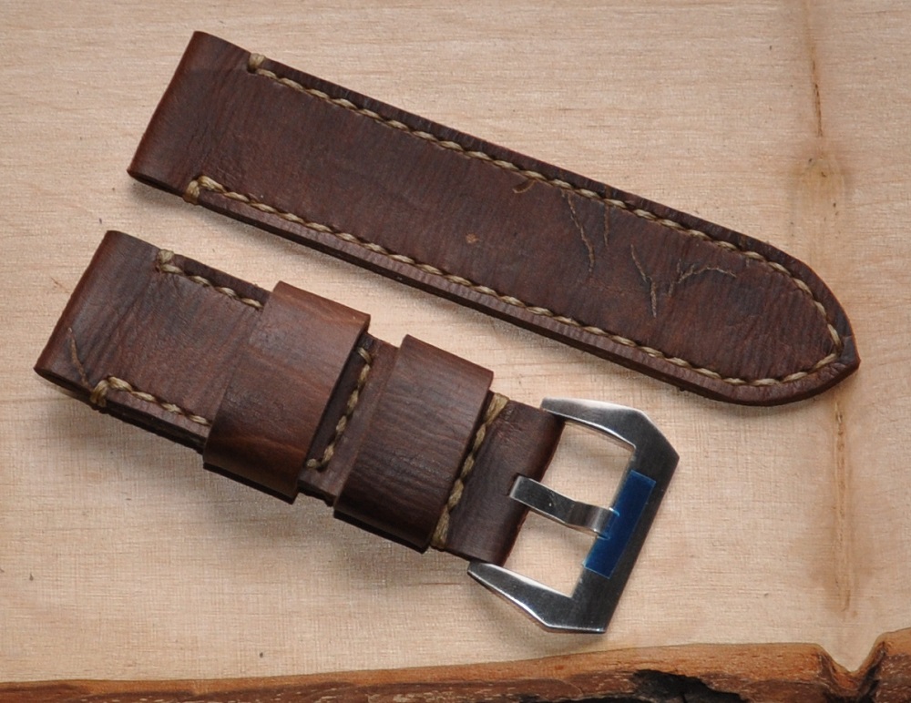 Henndler handmade straps and bags Vintage / Ammo Leder Straps für