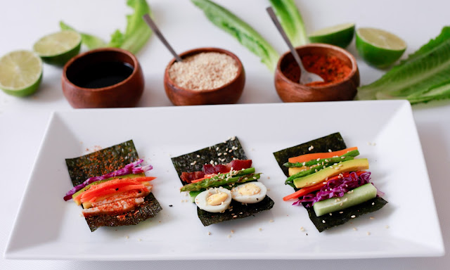 Nori Wrap and Roll Platter