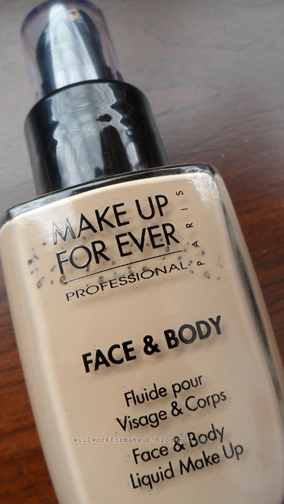 Make up for ever face and body foundation