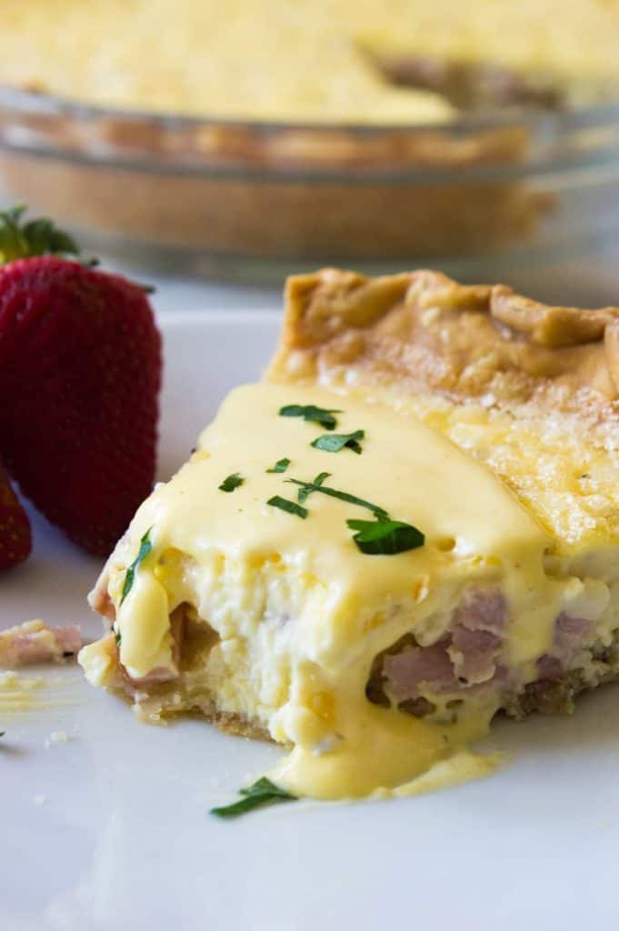 Eggs Benedict Quiche - All You Can Eat
