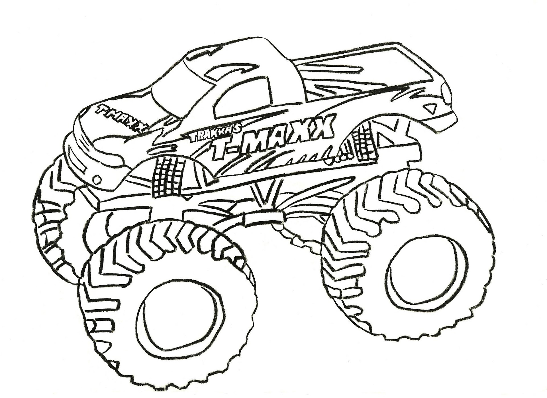 Download Unique Monster Truck Coloring Pages Library - Free ...