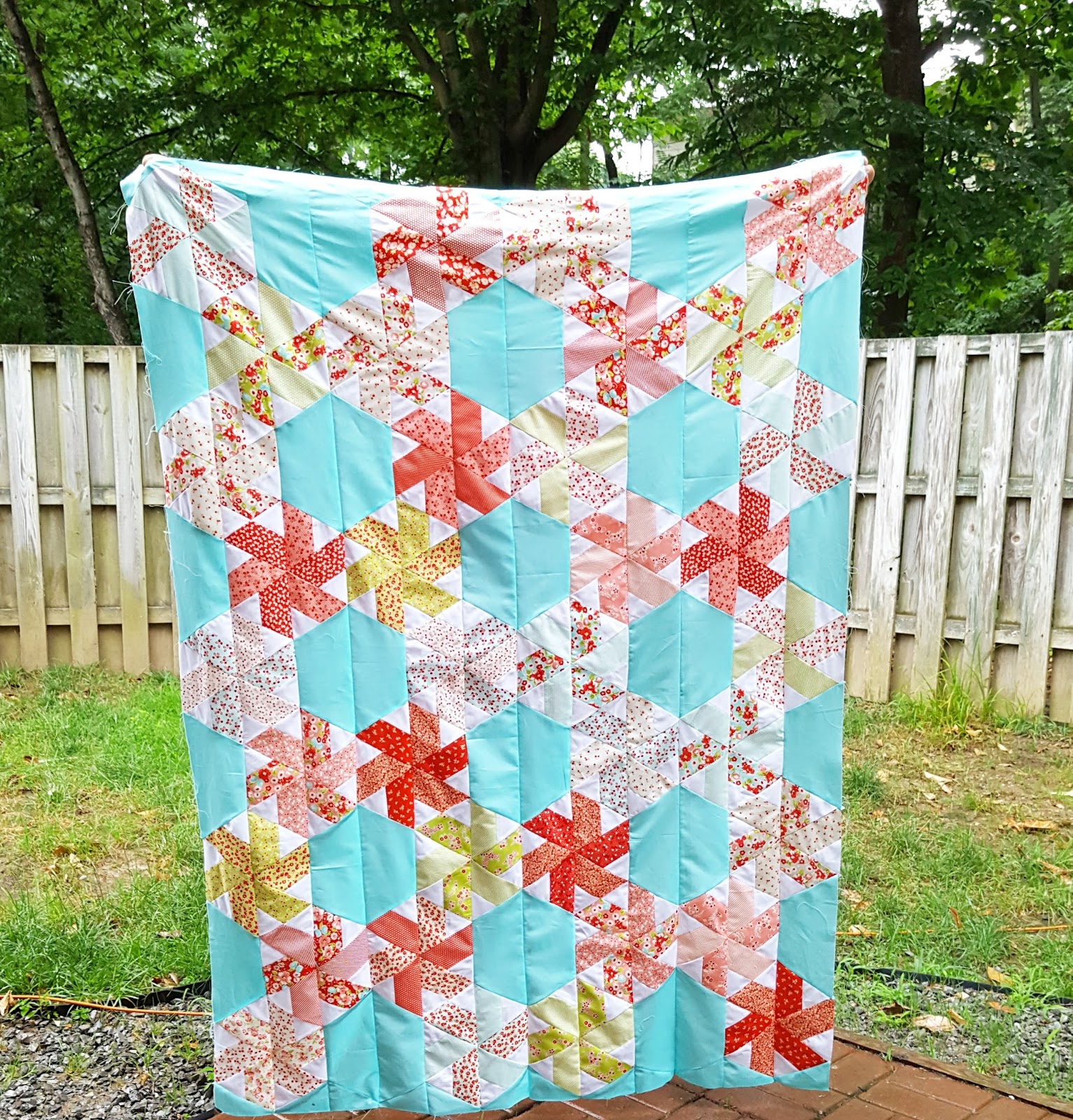 Quilt Story Little Ruby Quilt along finish!