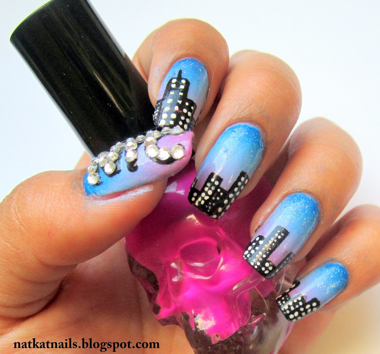 Nat Kat Nails New York City inspired nails!