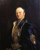 Lord Curzon of Kedleston 1914 - oil on canvas by the American artist John Singer Sargent Courtesy of the Royal Geographical Society London.