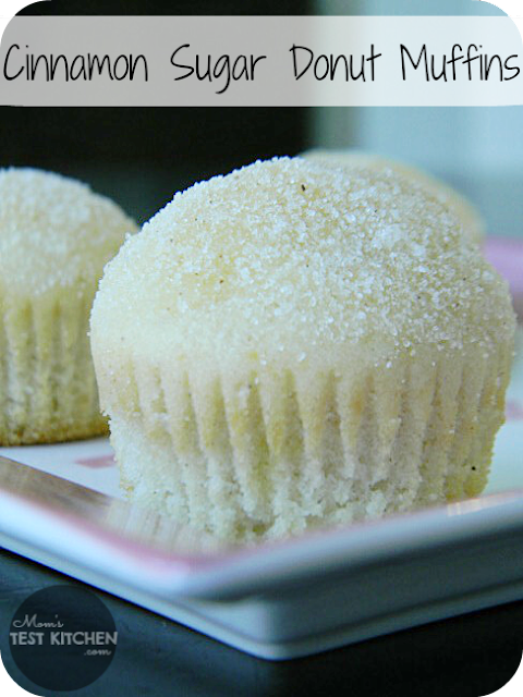 Cinnamon Sugar Donut Muffins | www.momstestkitchen.com