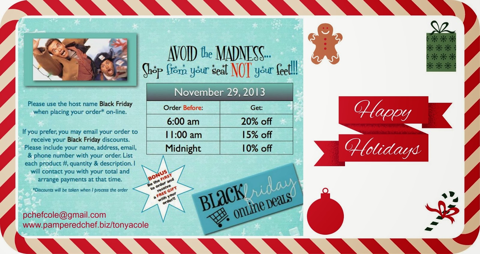 Boutique Black Friday Deals: Pampered Chef - Does Pampered Chef Do Black Friday Deals