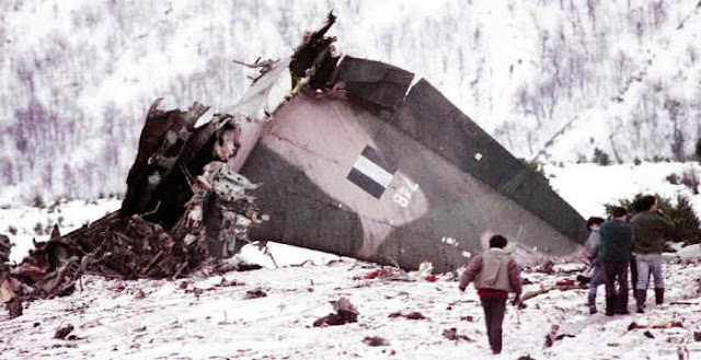Η συγκλονιστική αεροπορική τραγωδία με τη συντριβή του C130 στο όρος Όθρυς  