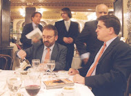 Con Francisco Nieva, López Alonso y Miguel Angel de Rus