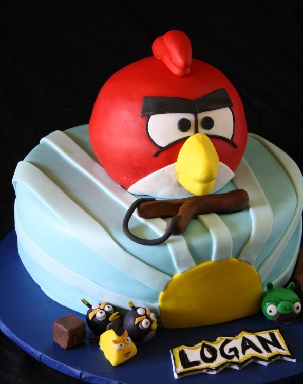 Many Means: ANGRY BIRDS BIRTHDAY CAKES : Do you wanna your Birthday