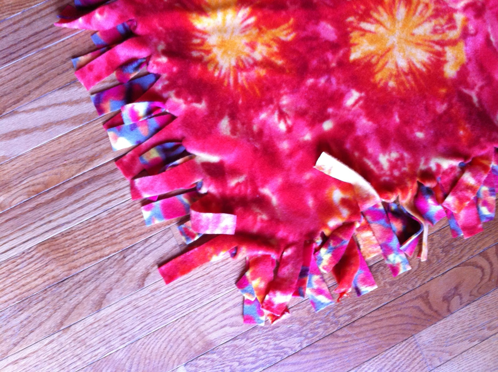 ...of Hearth and Home and Who I Am. Project Tutorial NoSew Fleece