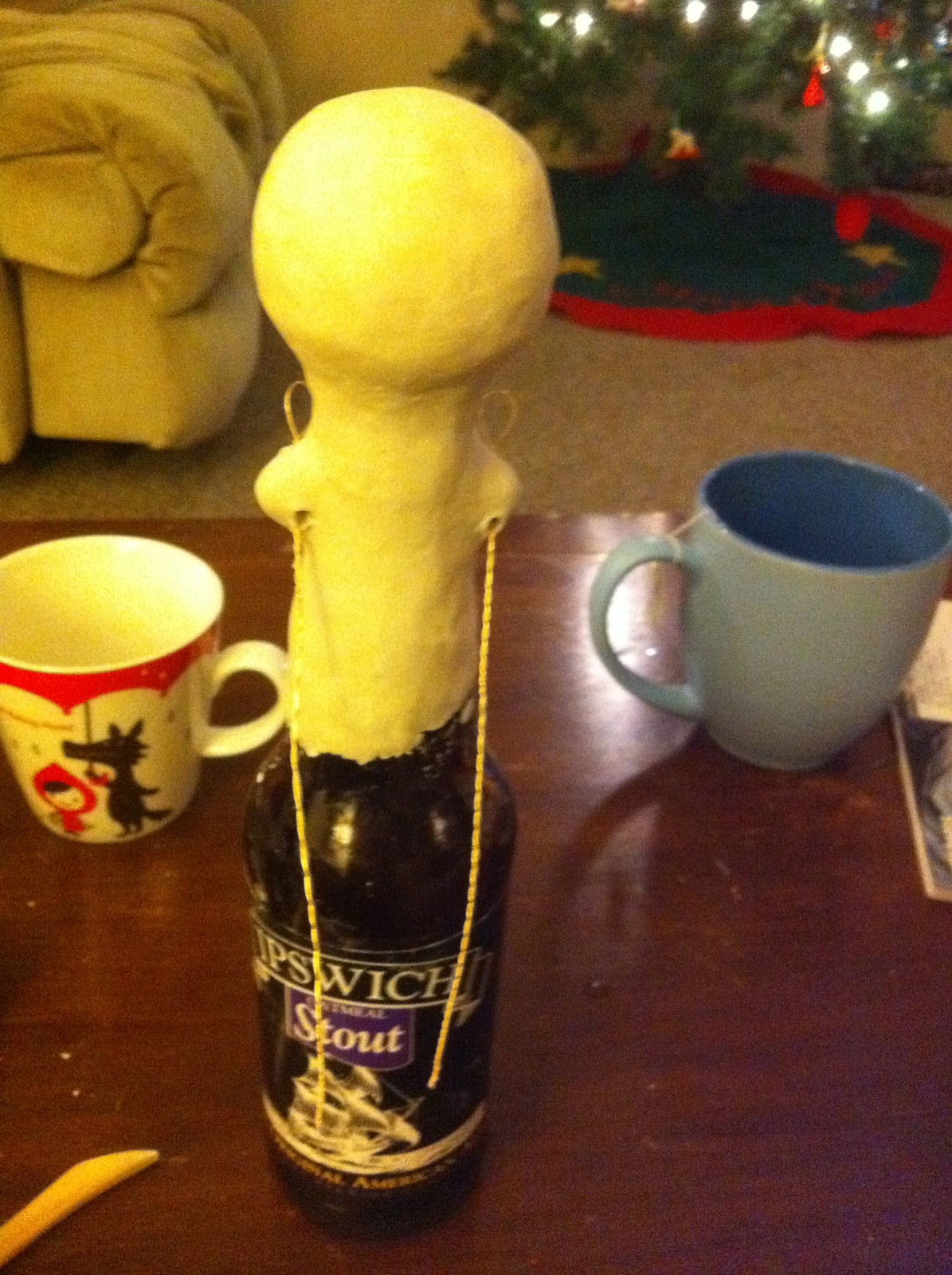 Creative Paperclay® air dry modeling material Bottle Doll Tutorial