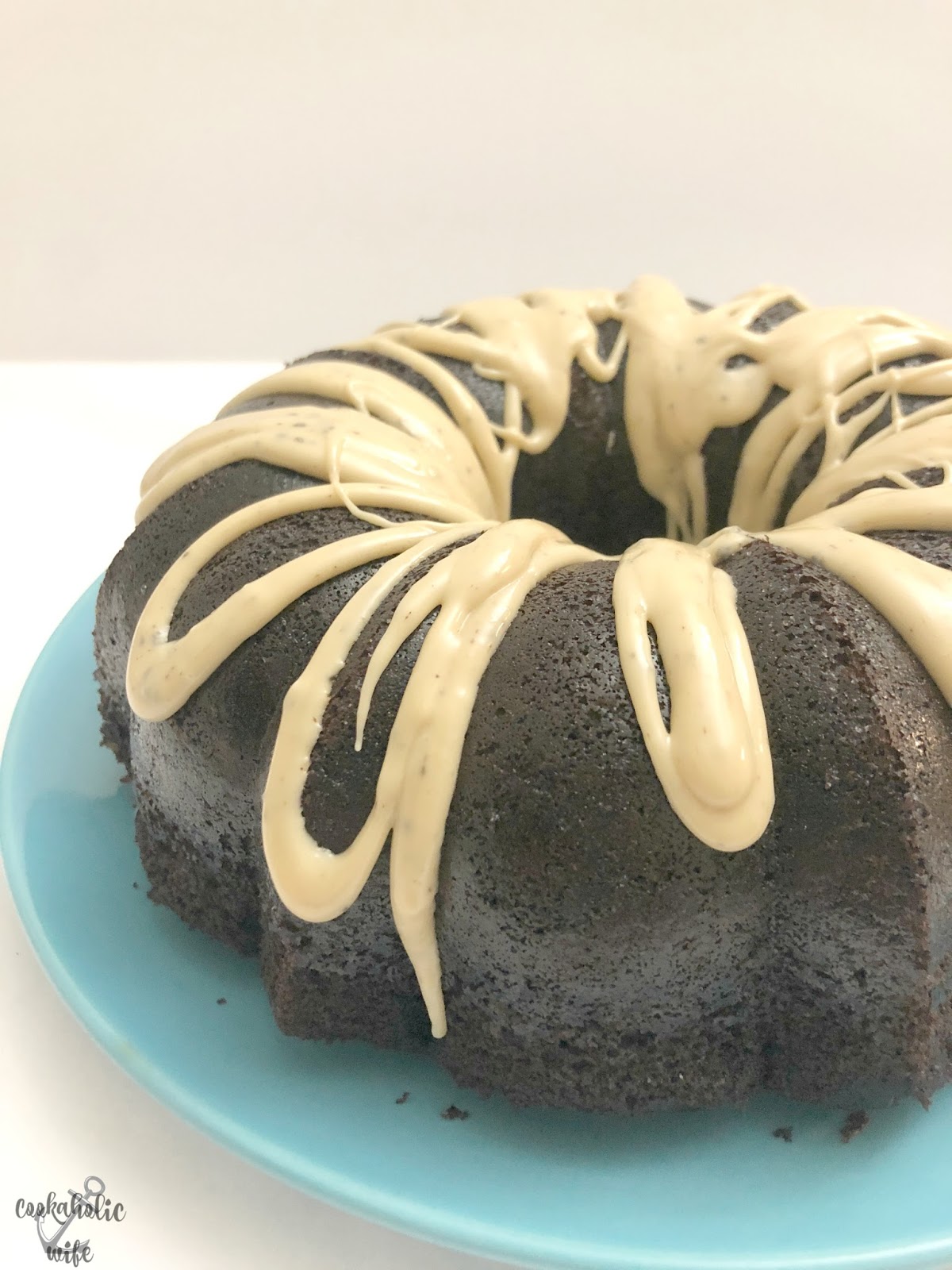 Cookaholic Wife BundtBakers Chocolate Coffee Bundt Cake with
