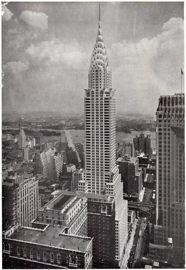 Chrysler building empire state building same thing