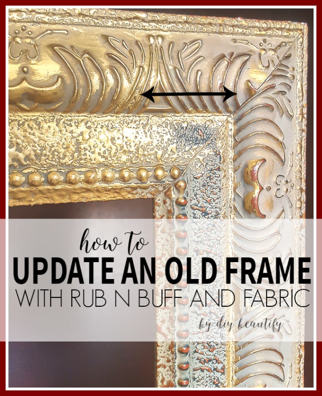 How to Turn an Old Frame into a Statement Piece DIY Beautify Creating Beauty at Home