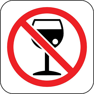 Prohibido alcohol