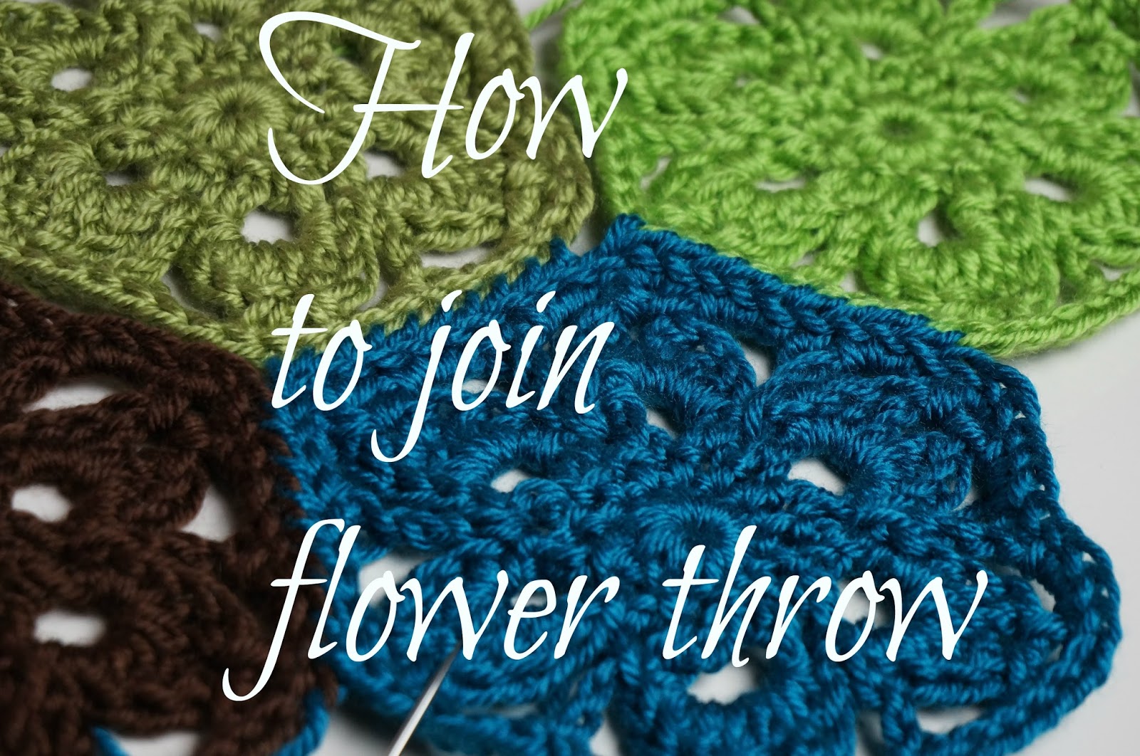 How to join Crochet Hexagon together