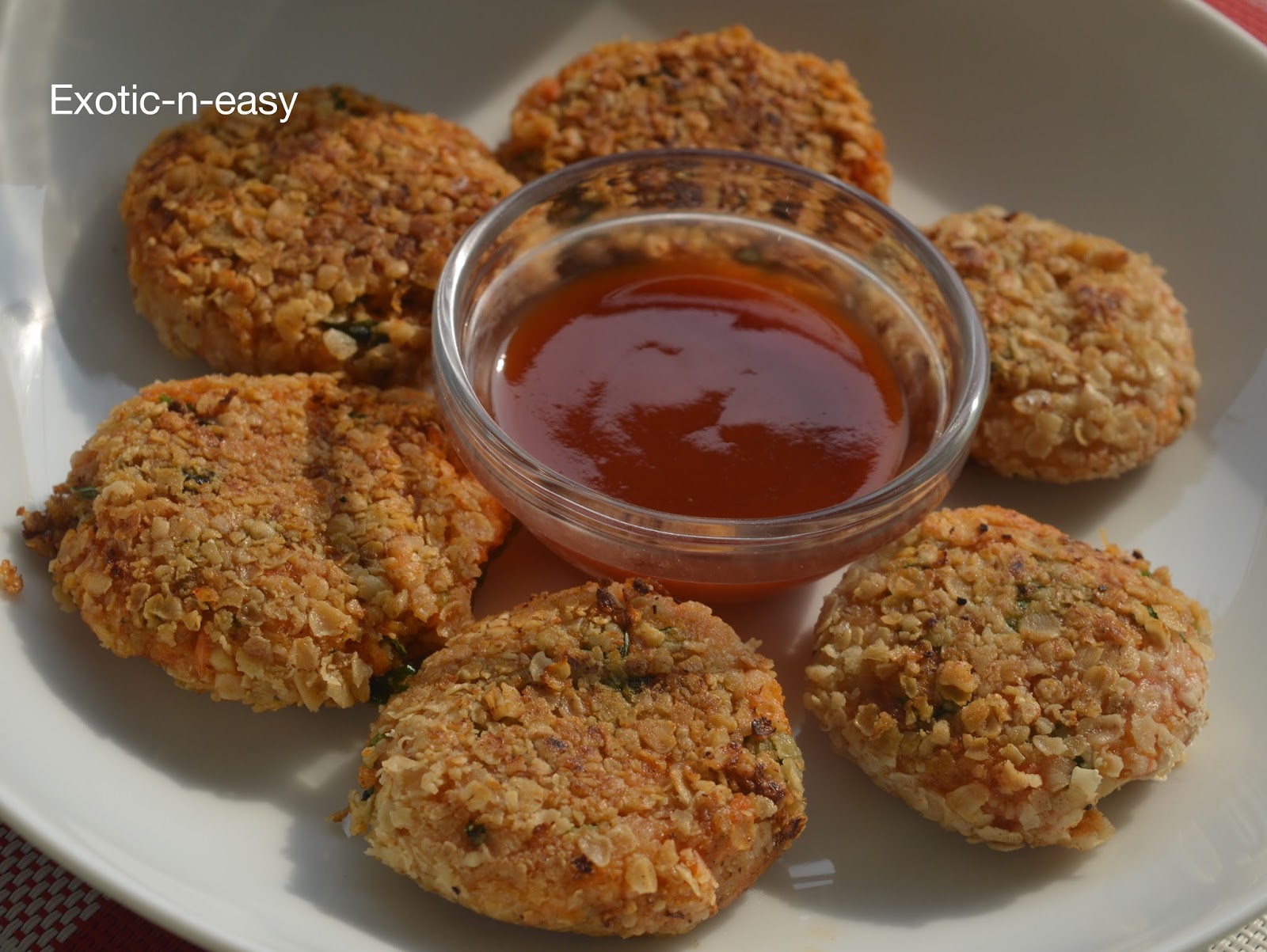 exoticneasy cooking Oats Cutlet