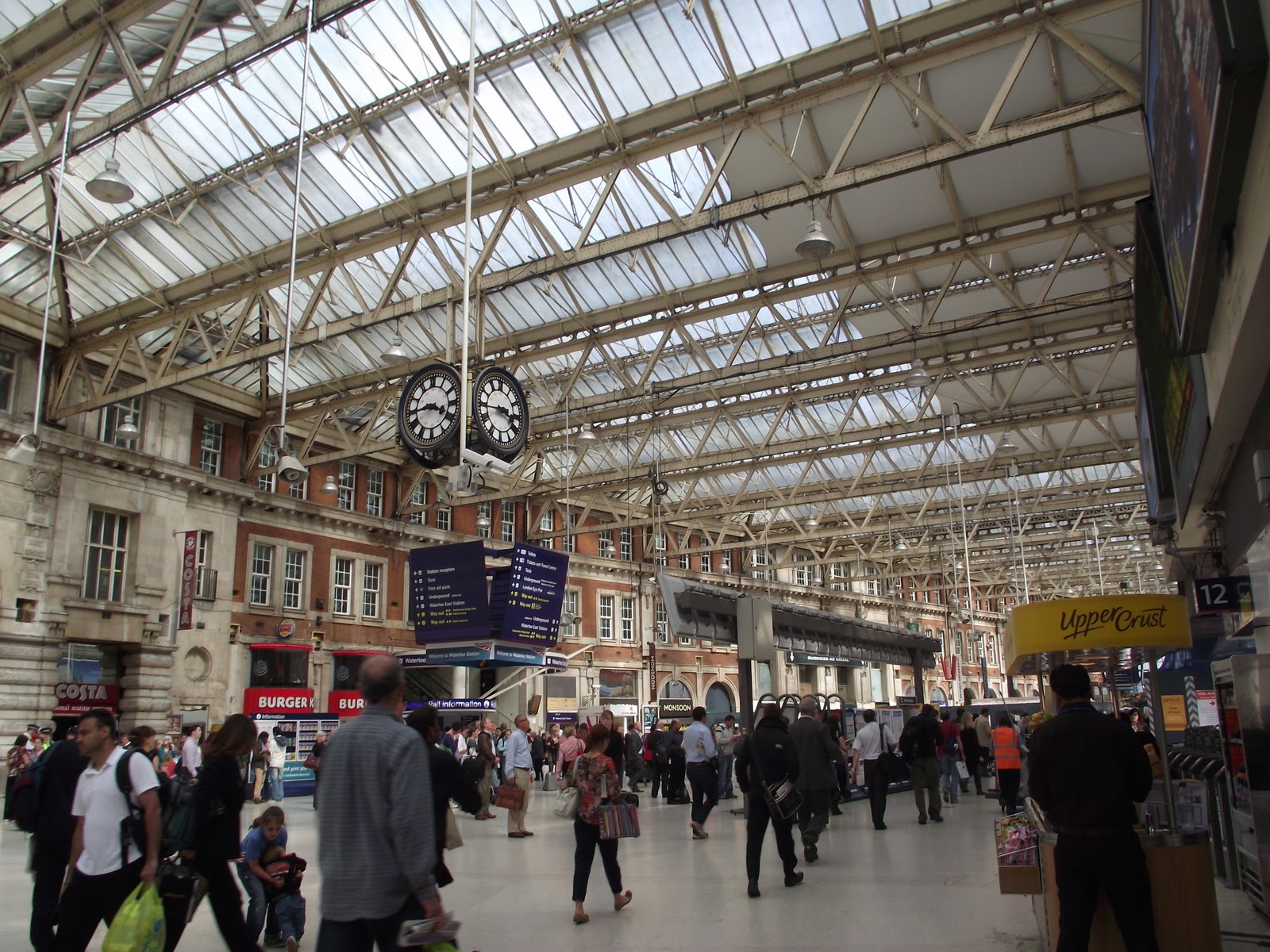 Viajando,conhecendo e vivendo Metrô/King’s Cross St.Pancras/Waterloo