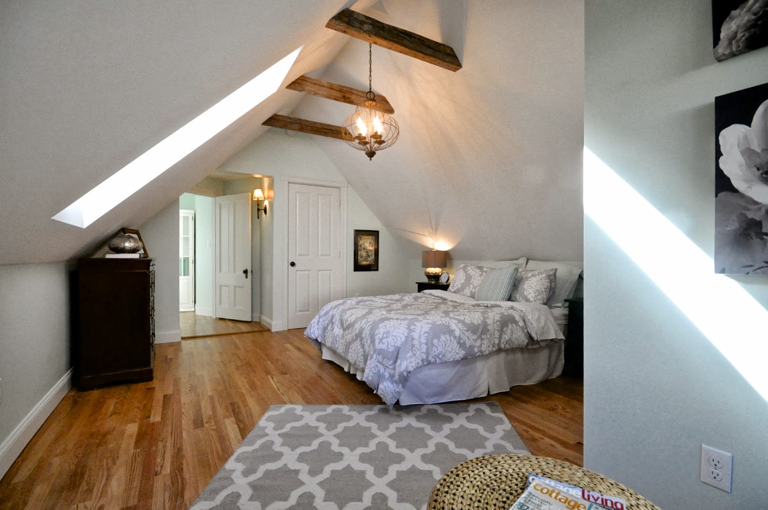 SoPo Cottage Creating a Master Bedroom from Unused Attic Space