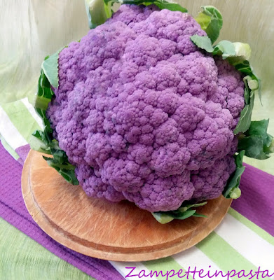 Risotto con cavolfiore viola