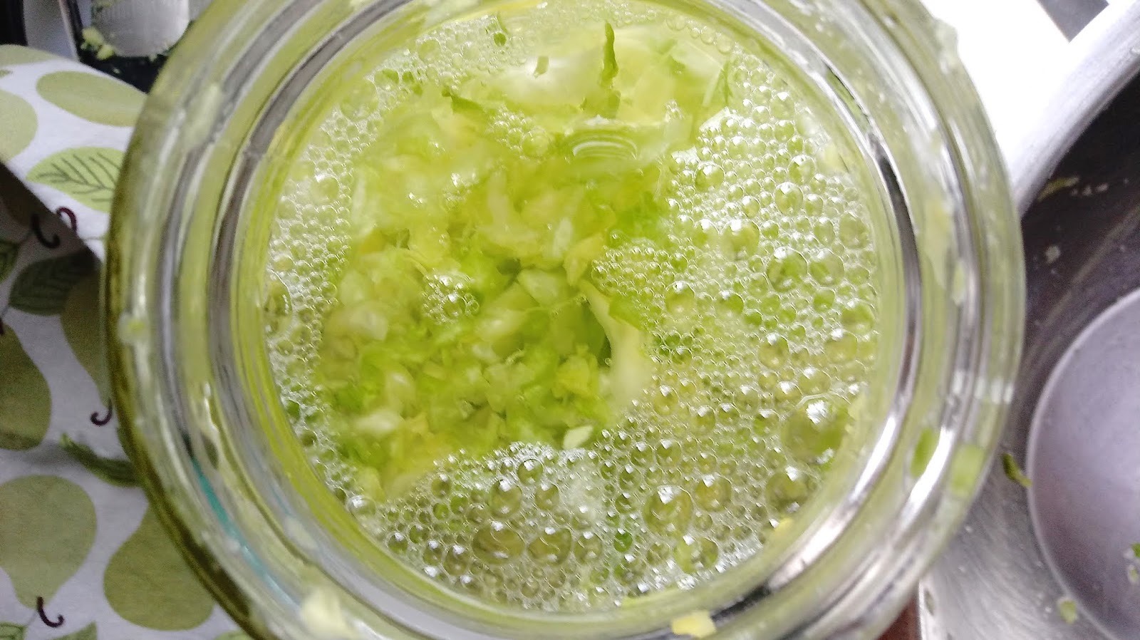 At Home with the Loverbees Homemade Sauerkraut