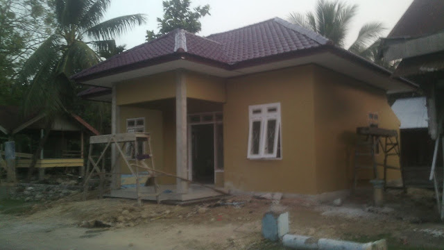Gambar Kantor Desa Depan Samping Gampong Teubeng Bayu Kec. Pidie Kab. Pidie-Aceh.