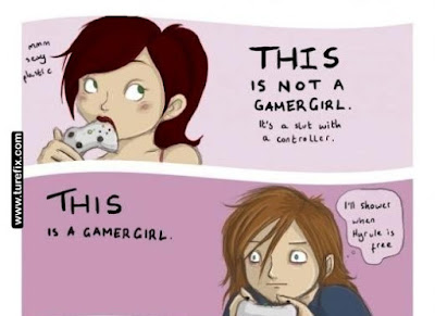 Gamer Girl, fun fact gamer games hot girl cartoon