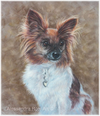 Dog Portrait Painting, Vustom Pet portraits Custom dog portrait