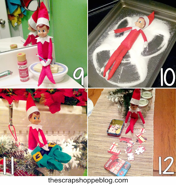 elf on the shelf ideas