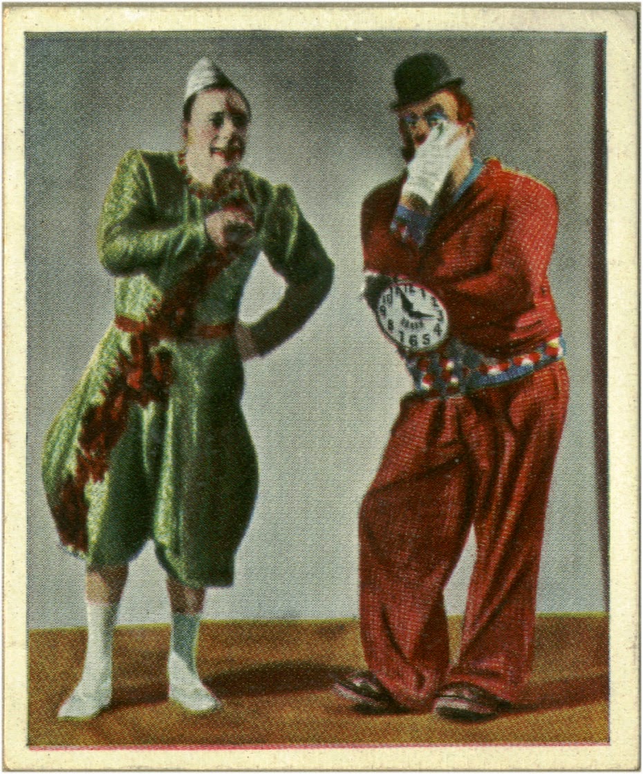 Duo clowns Antonet et Beby