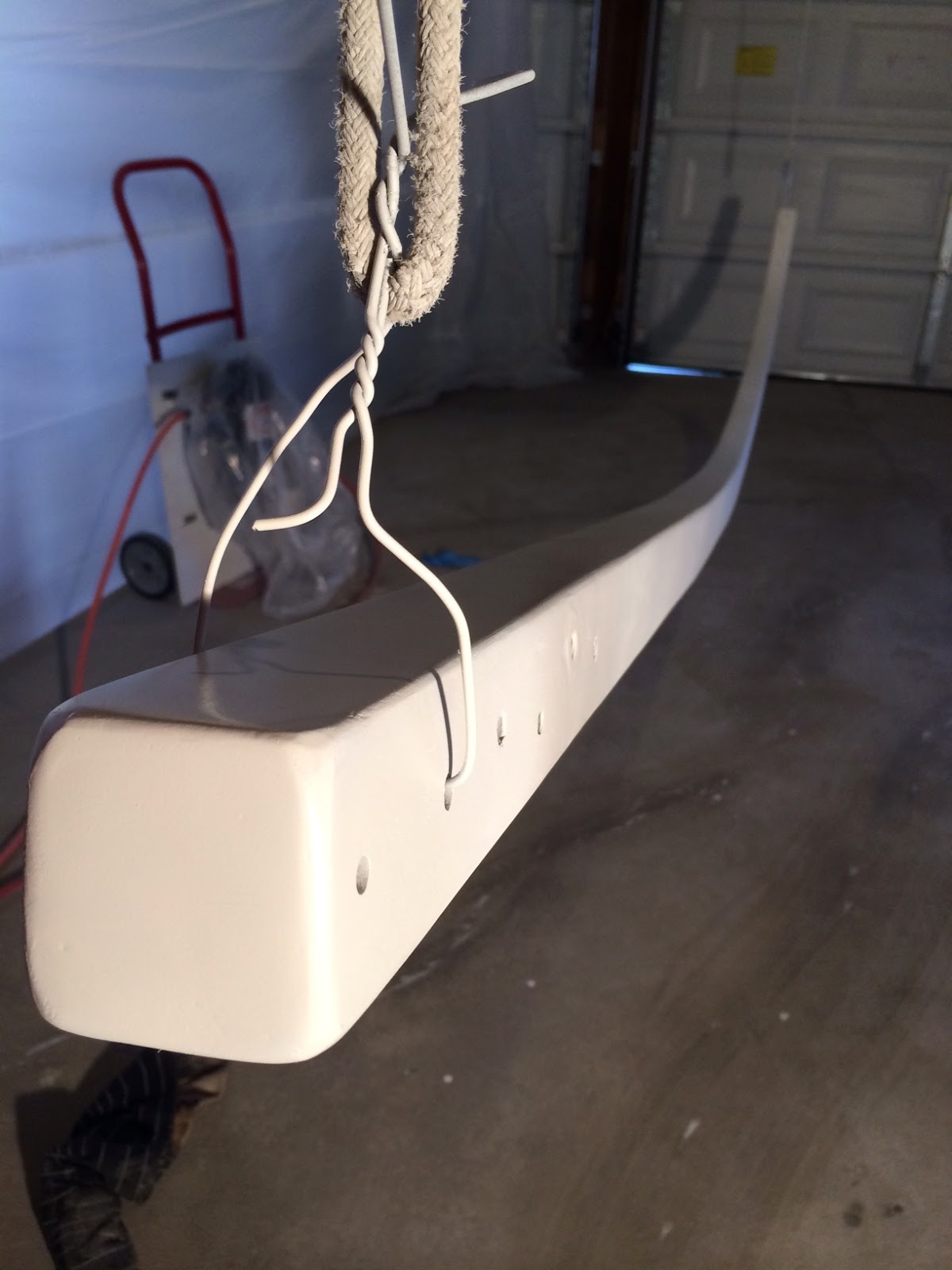 Restoring a Herreshoff Designed Cat Ketch Half Wishbone Booms Get