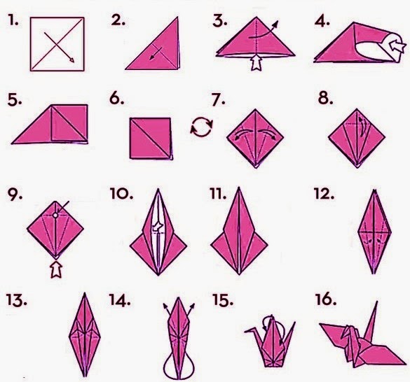Step By Step Diy Origami Crane Jadwal Bus