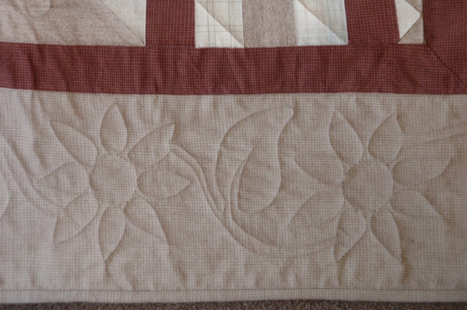 PP Blog Japanese Taupe Quilt Finished