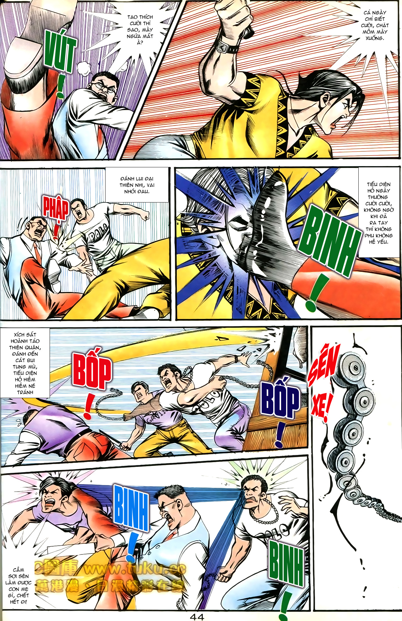 Người Trong Giang Hồ chap 197 - Trang 10