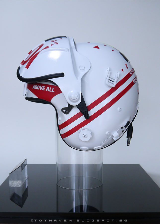toyhaven Customised 11 scale Star Wars Jedi pilot helmet