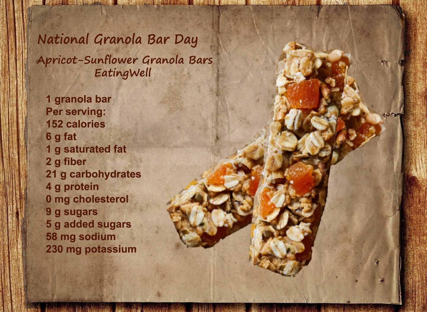 Dietitians Online Blog National Granola Bar Day