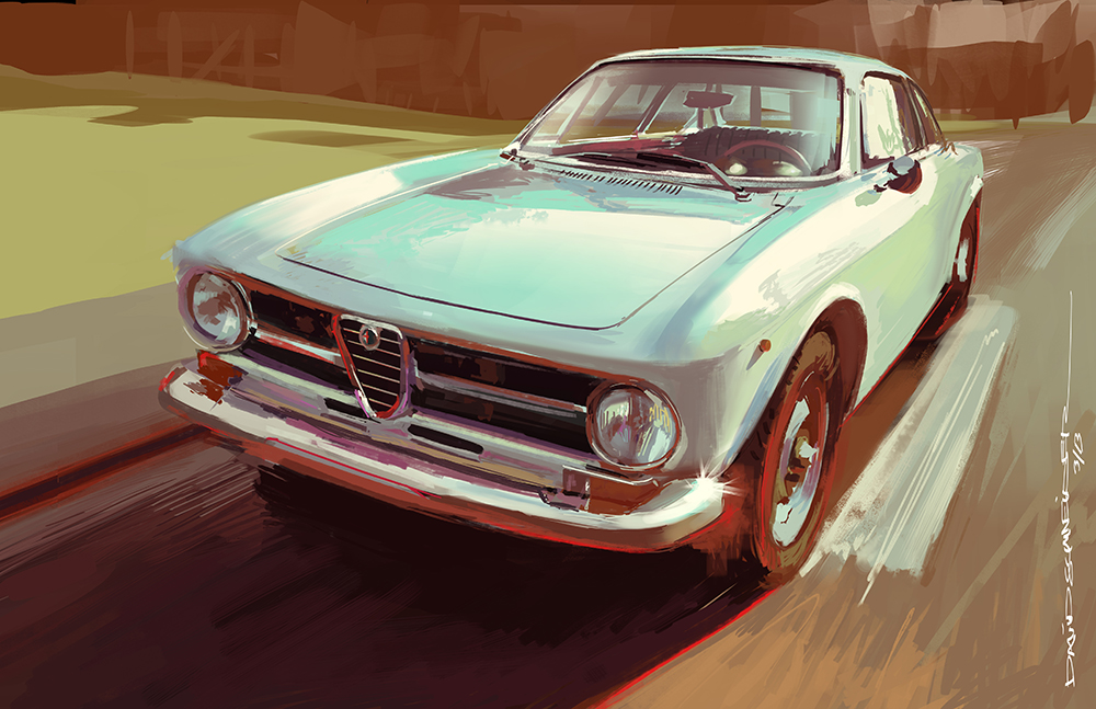 David Schneider Design: 1971 Alfa Romeo 1300 GT Junior - Bertone