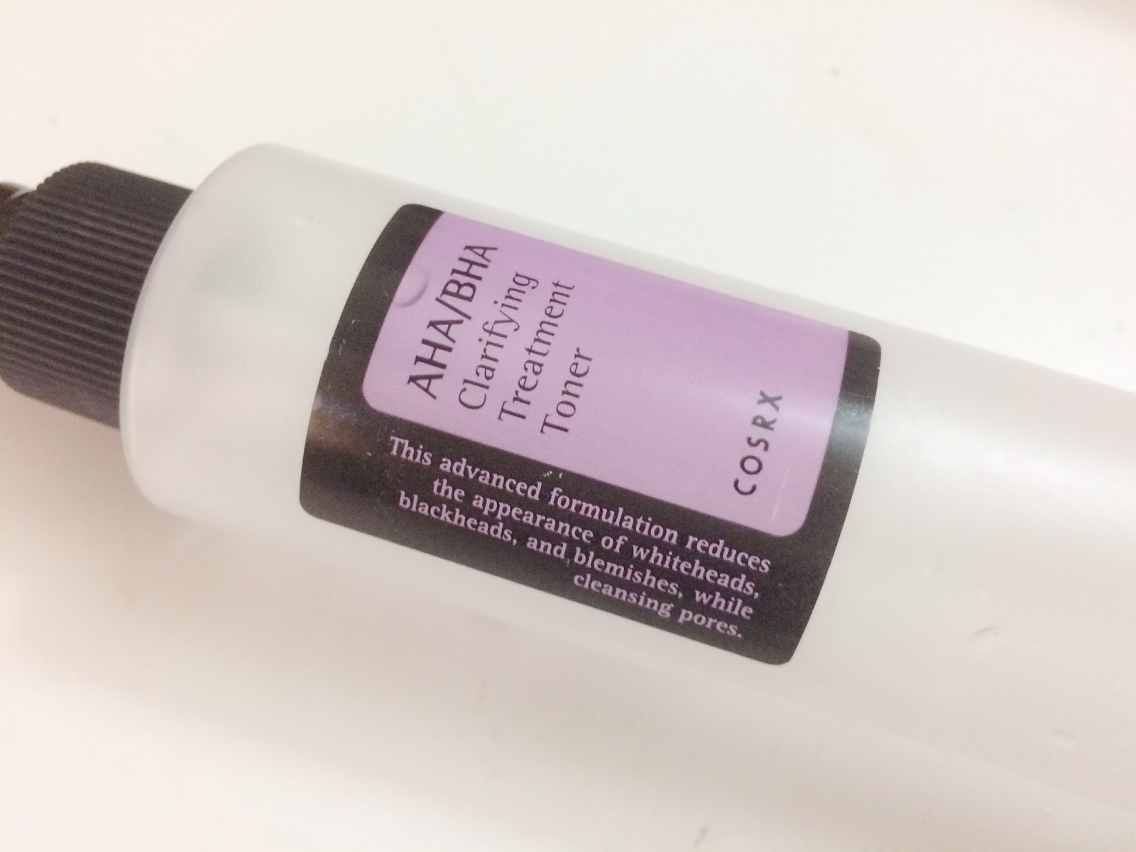 Cosrx AHA/BHA Clarifying Treatment Toner Review ~ IMAN ABDUL RAHIM