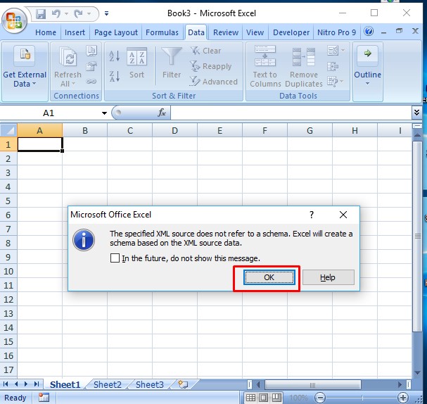 Gode SAP Reference Xml to Xls xml tabular format conversion