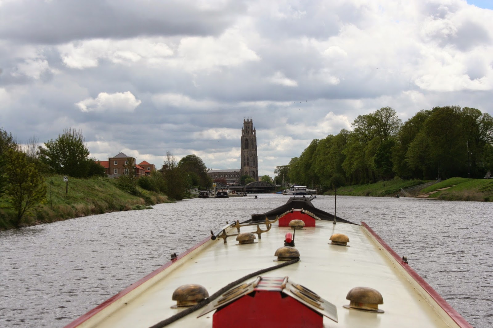 Narrowboat Annie From Antons Gowt into Boston