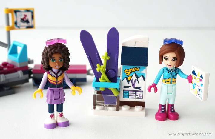 5 Ski Trip Tips and LEGO Friends Snow Resort Chalet set review