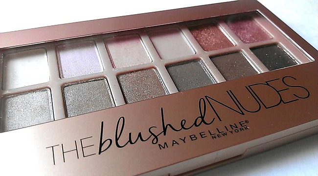 the blushed nudes palette