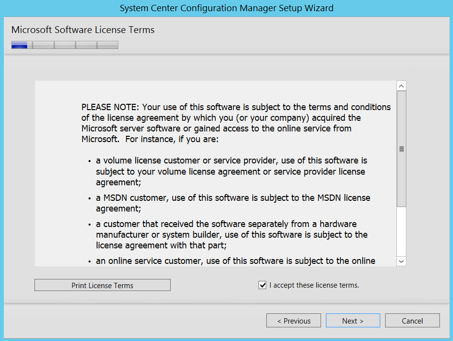 License required. System Center configuration Manager. SCCM. Software License Agreement на двух языках. License term.