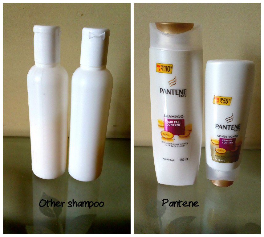 14DayChallenge with New Pantene Shampoo My Review and hairfall