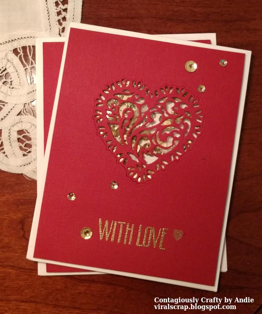 Contagiously Crafty Valentine's Day Cards
