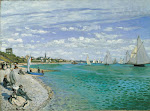 Regatta at Sainte-Adresse 1867  Claude Monet  Oil on Canvas