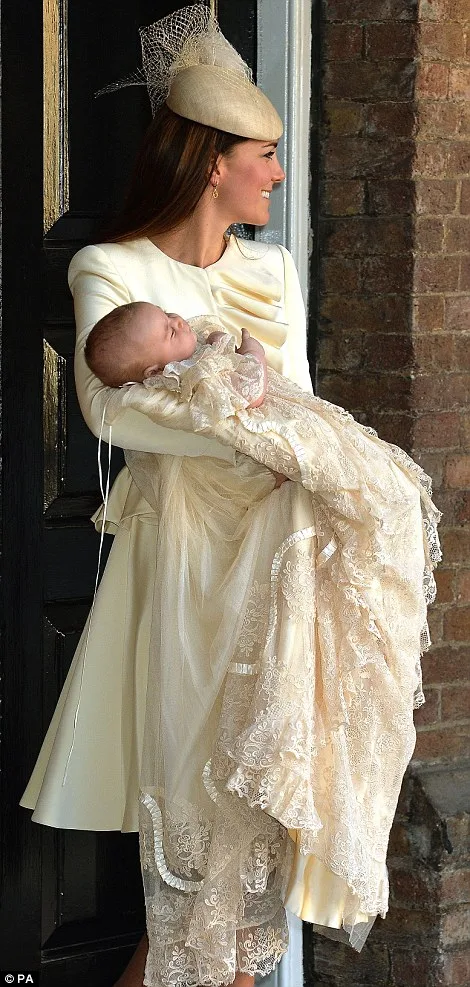 In an historic ceremony which brought together four generations of the Royal Family, the three-month-old future king was christened by the Archbishop of Canterbury in the Chapel Royal at St James’s Palace yesterday.