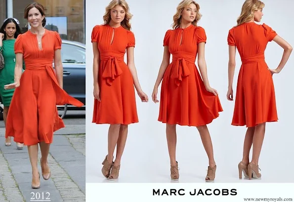 Crown Princess Mary wore Marc by Marc Jacobs Mimi CDC Dress